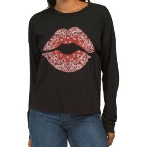 Lauren Moshi Luella long sleeve tee